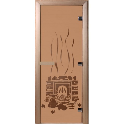 Дверь Doorwood Банька Бронза матовая