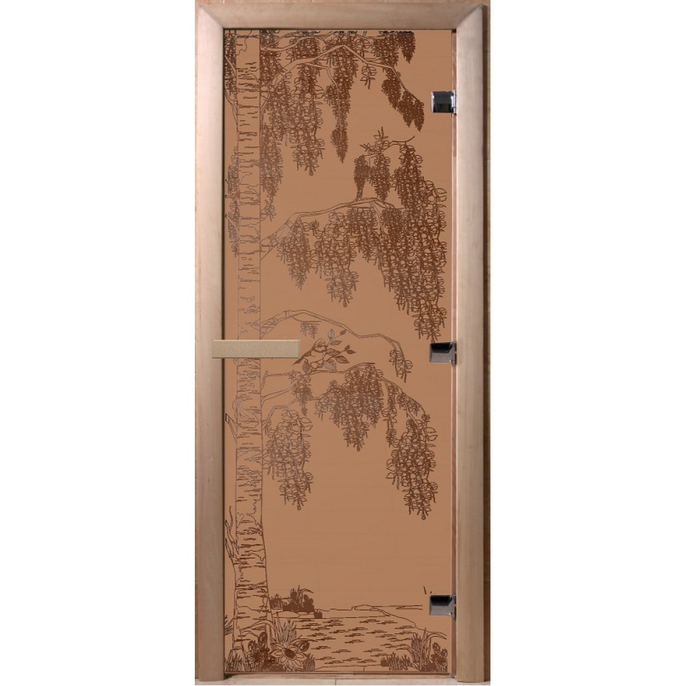 Дверь Doorwood Береза Бронза матовая