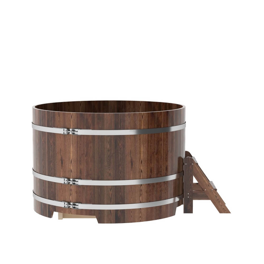 Купель круглая BentWood D=1,50 лиственница мореная премиум