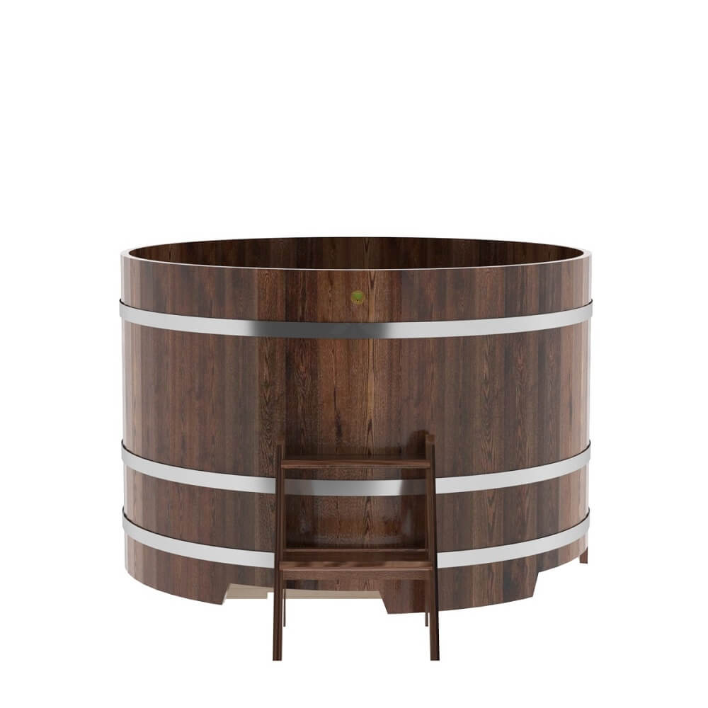 Купель круглая BentWood D=1,50 лиственница мореная премиум