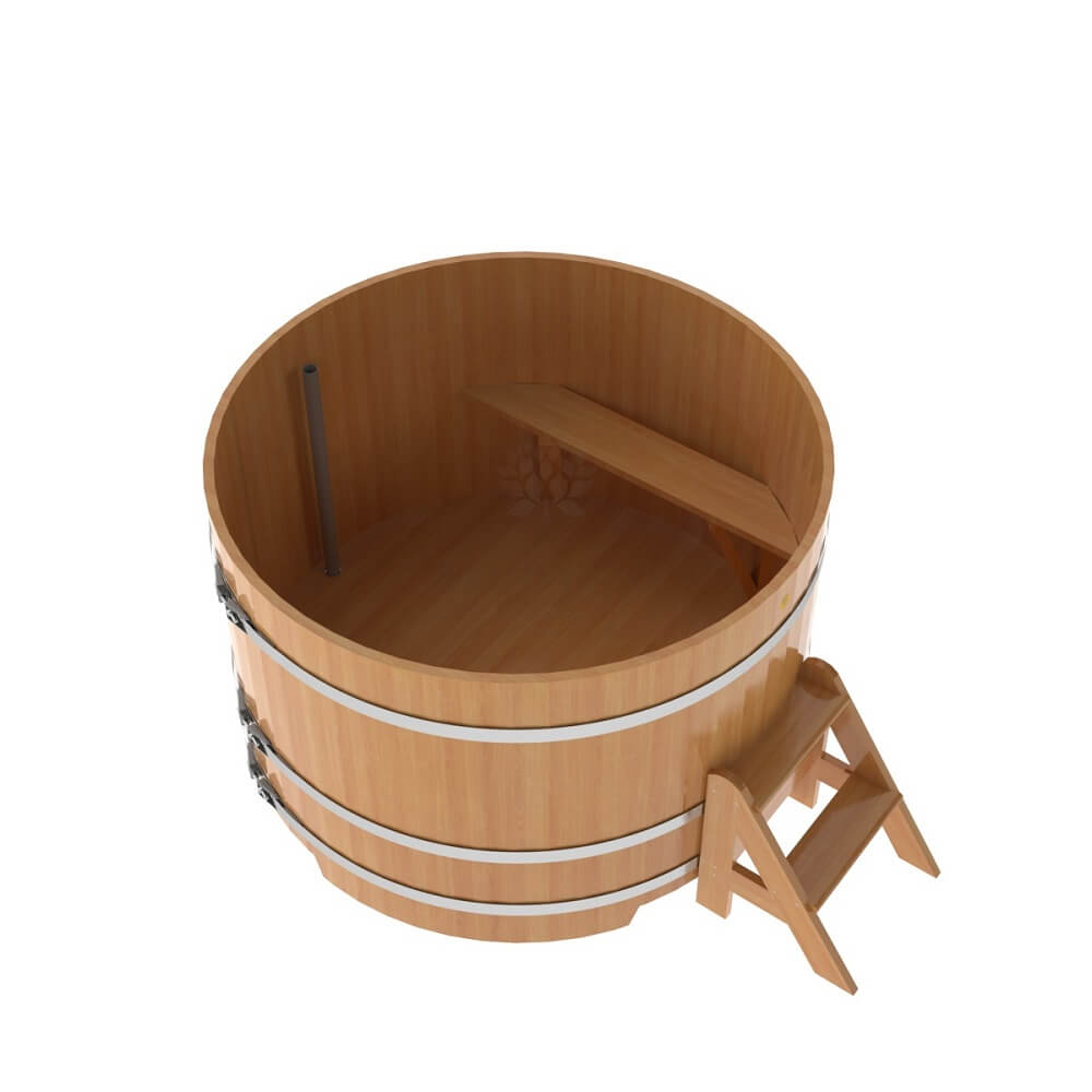 Купель круглая BentWood D=1,50 лиственница натуральная премиум