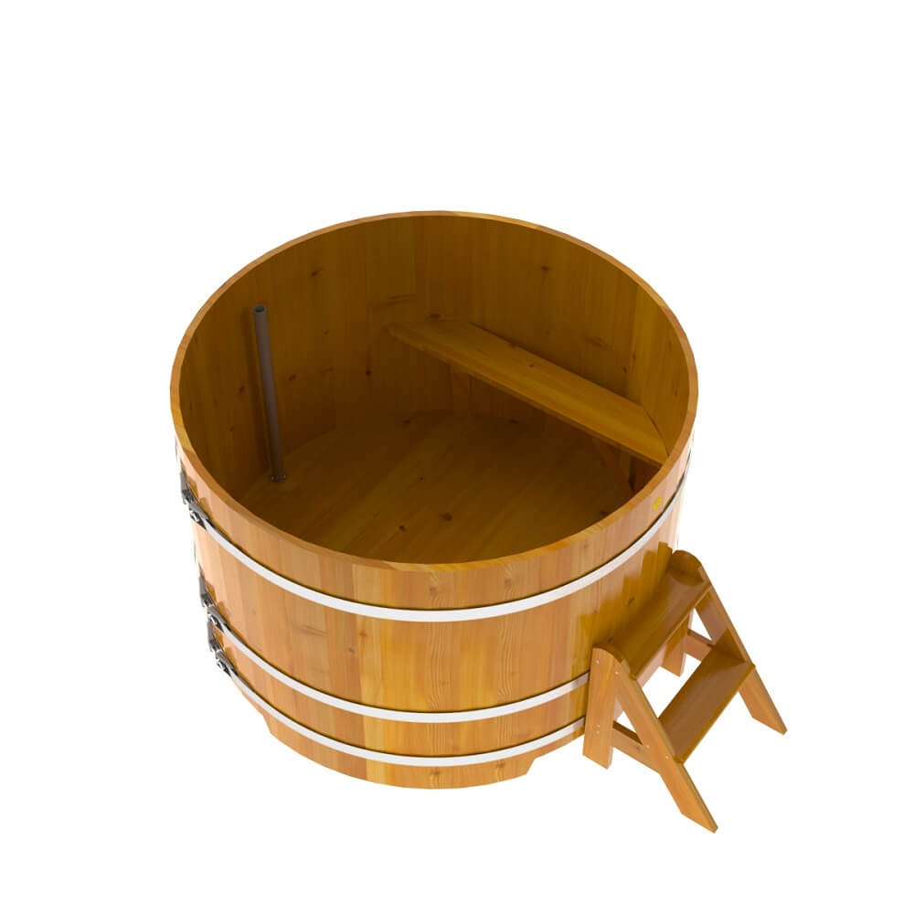 Купель круглая BentWood D=1,50 лиственница натуральная рустик