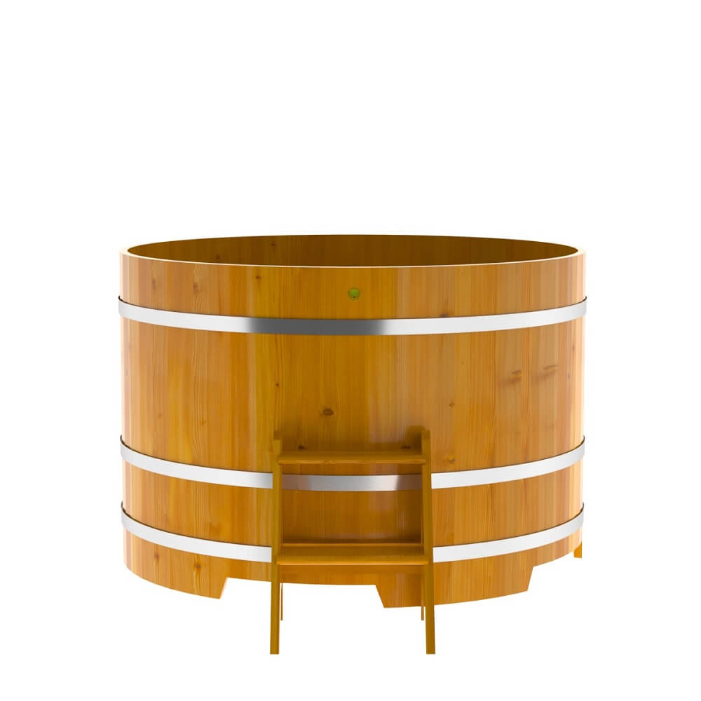 Купель круглая BentWood D=1,50 лиственница натуральная рустик