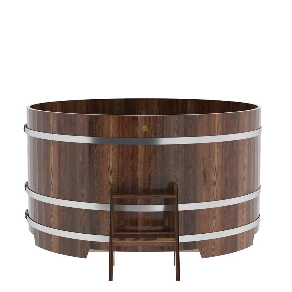Купель круглая BentWood D=1,80 лиственница мореная премиум
