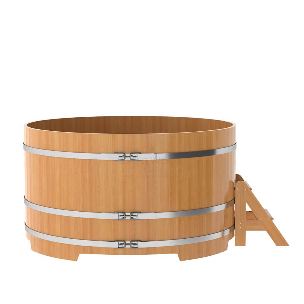 Купель круглая BentWood D=1,80 лиственница натуральная премиум