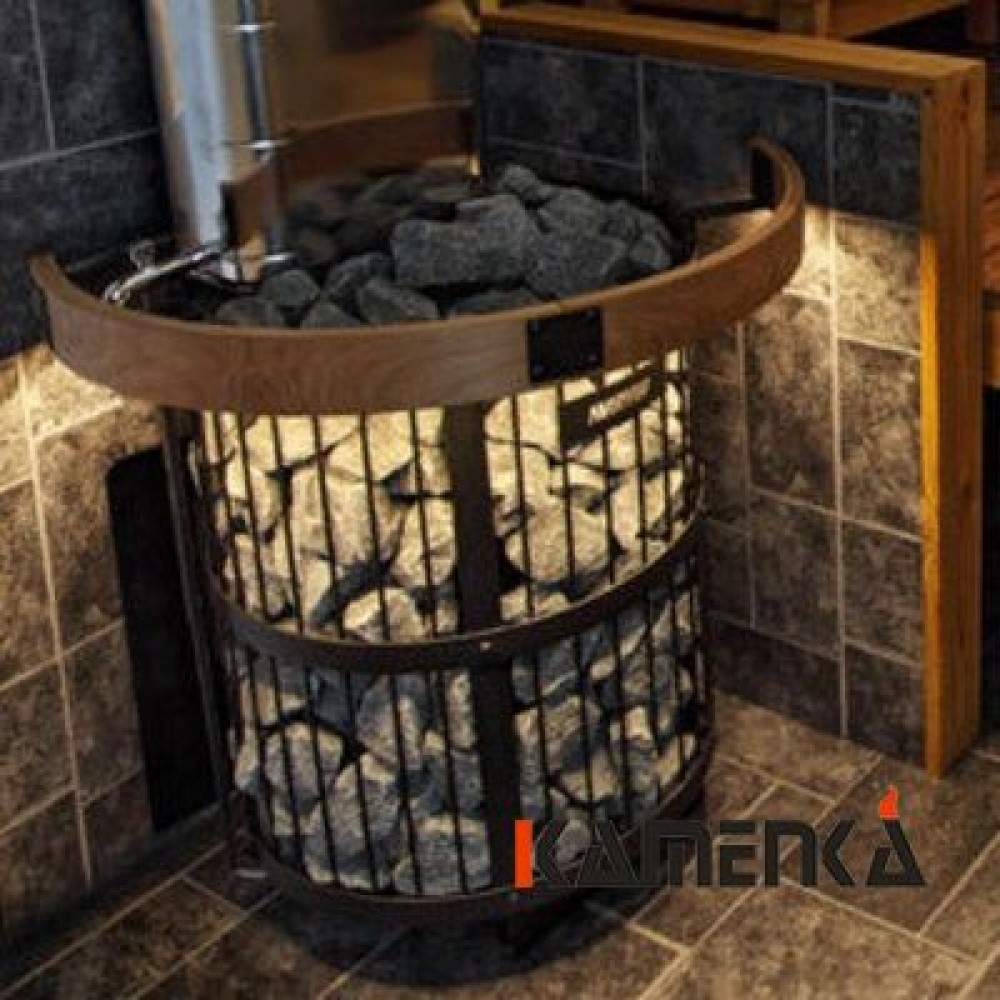Защитные перила Harvia Legend cо светодиодной подсветкой SASPO240L