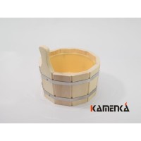 Ушат 4л с пласт. вкл. ПЛ-11