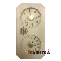 Банная станция термометр+гигрометр Прямоугольник