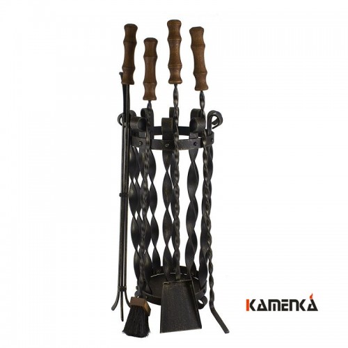 Каминный набор Корзинка жел. ручки