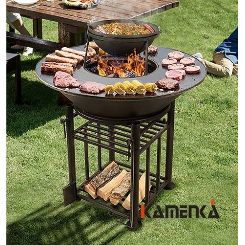 Очаг Везувий FANTASTIC GRILL ЛЕГЕНДА Металл 700