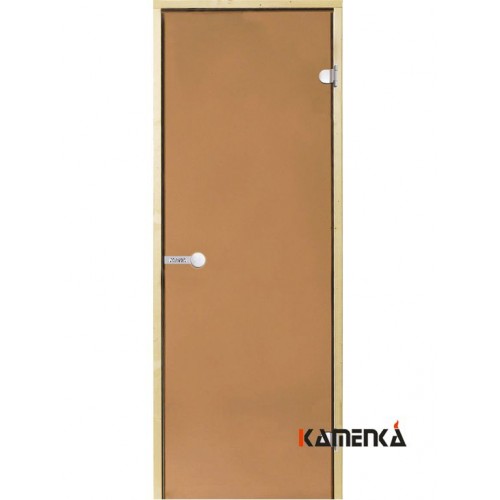 Дверь Harvia SТG 8x21 сосна/бронза