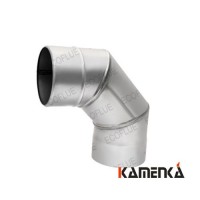 Отвод EcoFlue нерж 0,5мм диаметр 150 угол 90