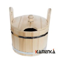 Запарник 14л с крышкой осина