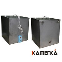Бак для бани нержавейка 125л с тэном