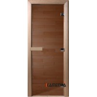Дверь Doorwood Бронза прозрачная 