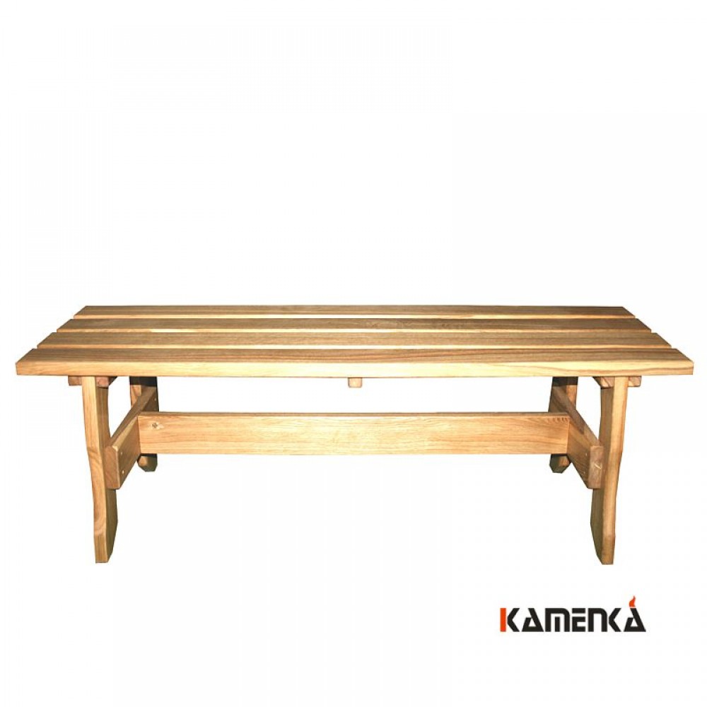 Лавка Kamenka Волга дуб лакированный